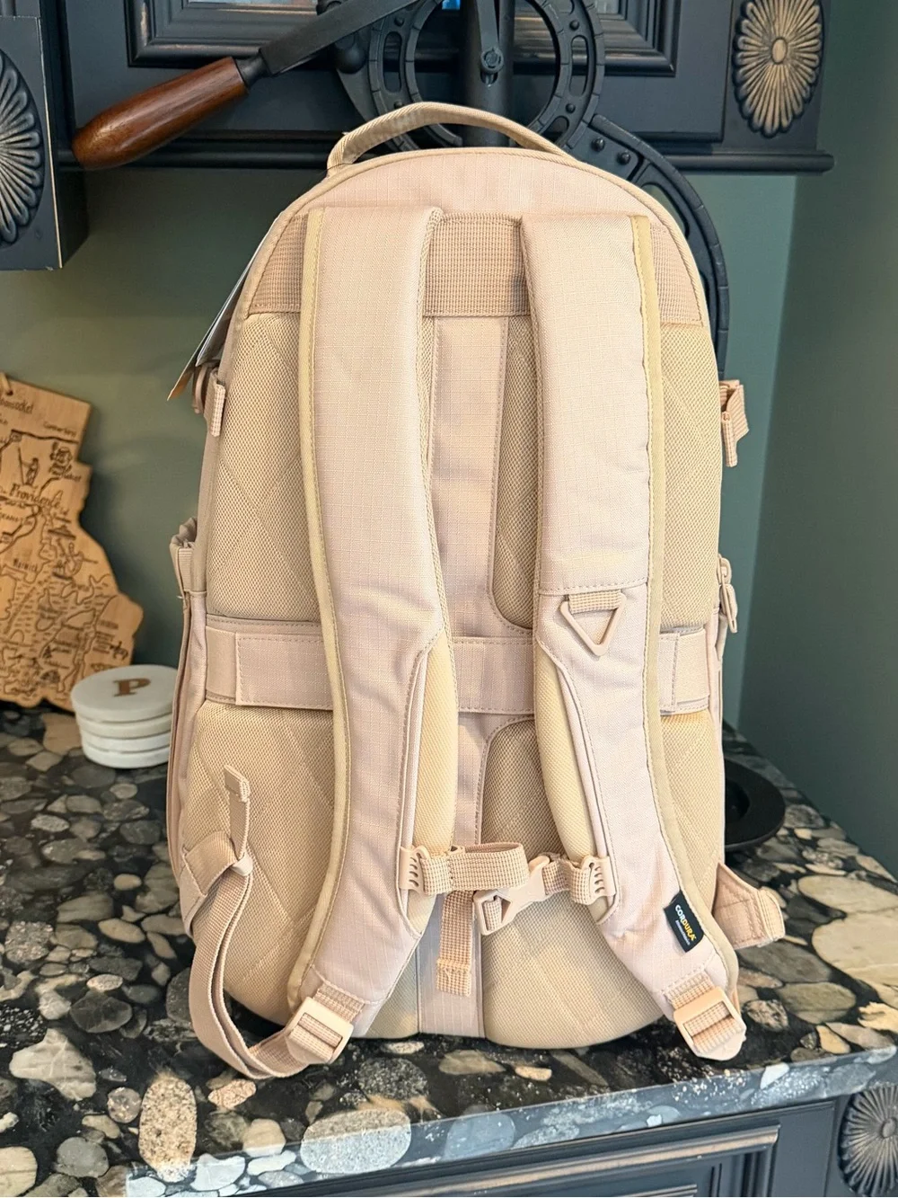 JORDAN Cordura 29L Franchise Cordura Logo Backpack Legend MD Brown Backpack